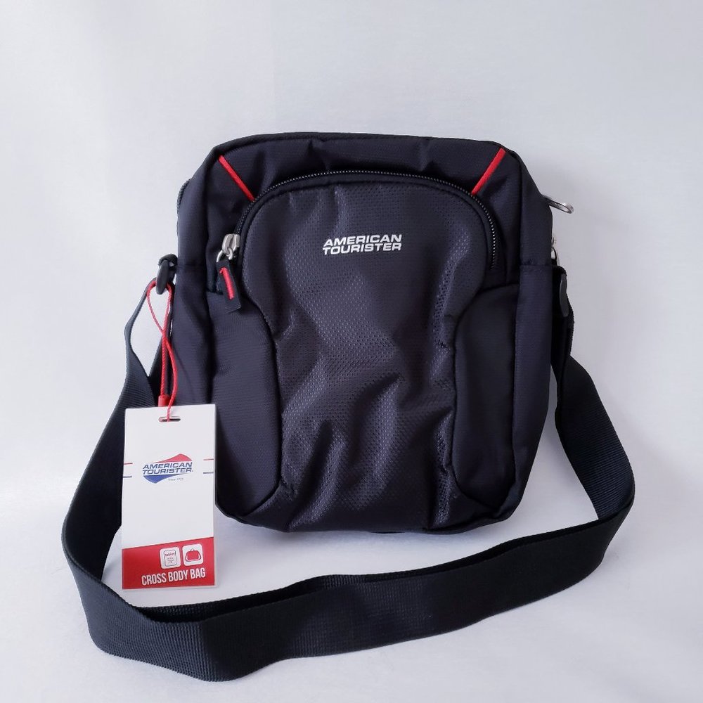 American Tourister Cross Body Bag – Black